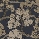 Tapet Sublime Trees Blå Guld 121161