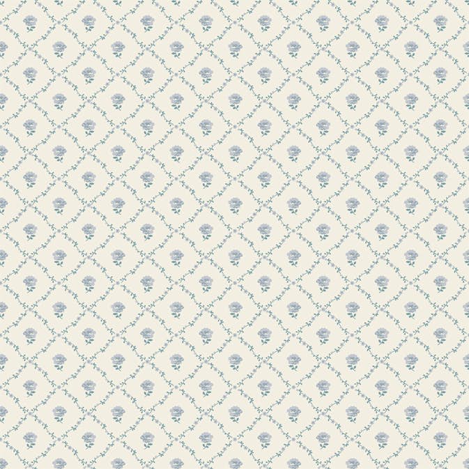 Tapet Laura Ashley Kate Pale Seaspray Blå 122745