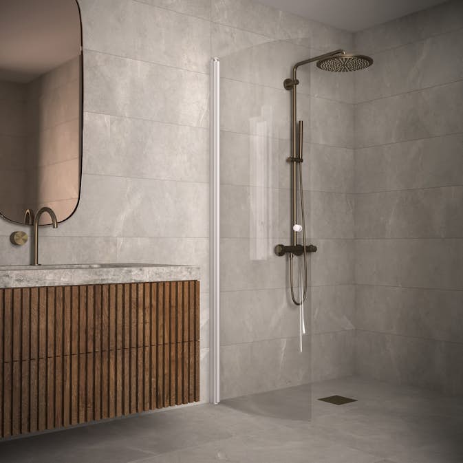 Duschdörr Hietakari Classic 122 Rund