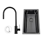 Disklåda Nordic Tech Titan 230 X med Köksblandare Primy Steel Accent D