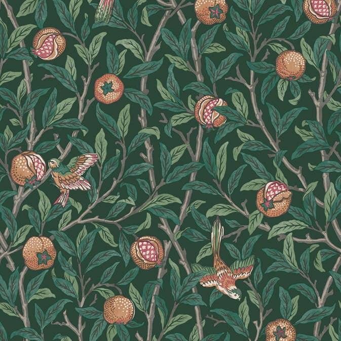 Tapet William Morris At Home Bird & Pomegranate 124260