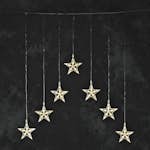 Gardinslinga Gnosjö Konstsmide med stjärnor 35L