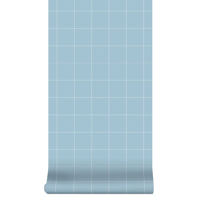 Tapet Superfresco Easy Square Blå