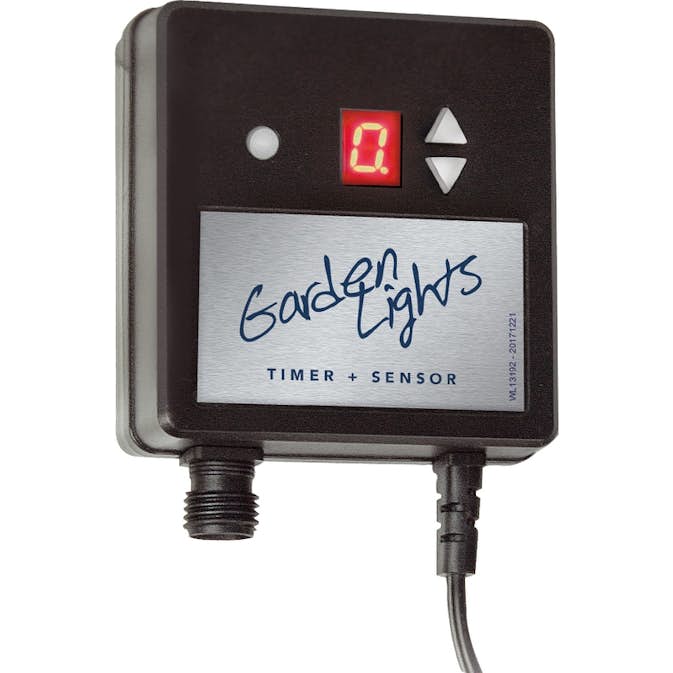 Timer Gardenlights Utomhus 1-9 Timmar Digital