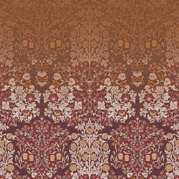 Fototapet William Morris At Home Blackthorn Red