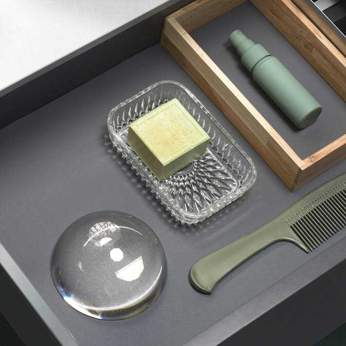 Lådmatta Hafa Mörkgrå 600 mm