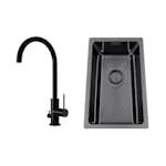 Disklåda Nordic Tech Titan 230 X med Köksblandare Steel Equip D