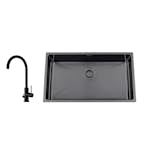 Disklåda Nordic Tech Titan 730 X med Köksblandare Steel Equip D