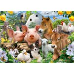 Barntapet ForWall Djuren på bondgården - EasyUp