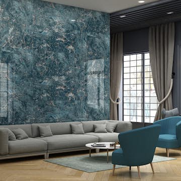 Klinker Netto Ceramika Blue Stone High Glossy 60x120 cm
