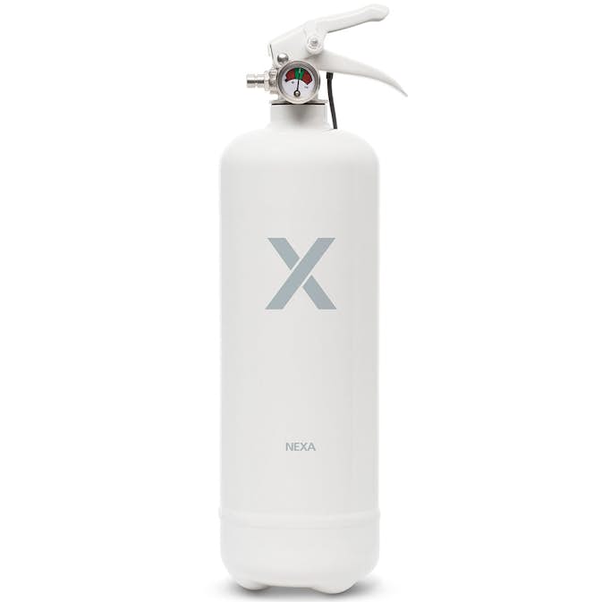 Brandsläckare Nexa 1kg Pulversläckare Vit