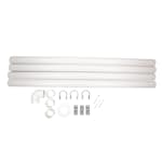 Ventilationssats Separett Tiny® 4m rör, inkl. Skarv & fästen