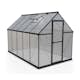 Växthus gop Mythos, Svart Aluminiumstomme med UV-Skyddade Polykarbonatskivor, 5,7 m²