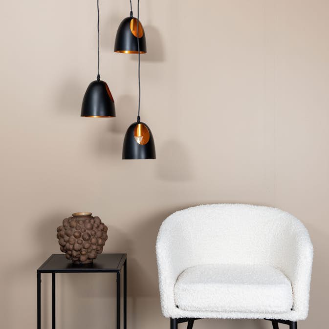Taklampa Venture Home Emilio Rund 3L