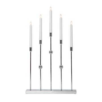 Ljusstake Star Trading Gustavo 5-armad Adventsljusstake