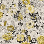 Tapet ESTAhome Blommor Ockra/Beige