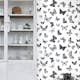 Tapet ESTAhome Fjärilar Svart/Vit