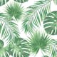Tapet ESTAhome Tropiska Blad Grön