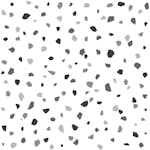 Tapet ESTAhome Terrazzo Svart Vit/Grå