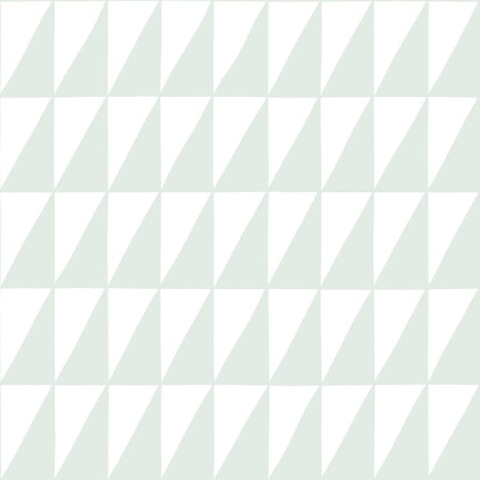 Tapet ESTAhome Grafiska Trianglar Mintgrön