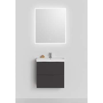 Möbelpaket Hafa Neat med Lådor och Spegel Store Square LED