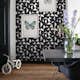 Tapet ESTAhome Kakelmotiv Svart/Vit