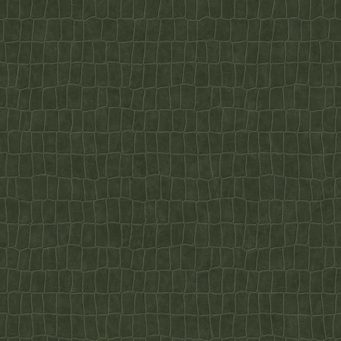 Tapet ESTAhome Krokodilhud Grå Olivgrön