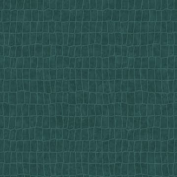 Tapet ESTAhome Krokodilhud Smaragdgrön