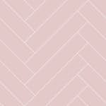 Tapet ESTAhome Fiskbensmönster Antikrosa/Vit