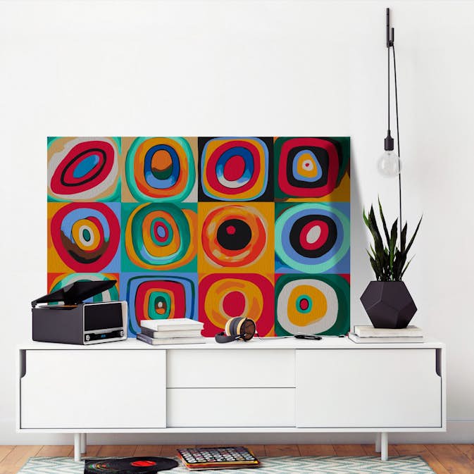 Gör-det-själv Målningar Arkiio Colourful Rings