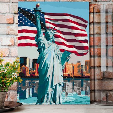 Gör-det-själv Målningar Arkiio Proud American