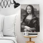 Gör-det-själv Målningar Arkiio Black and White Mona Lisa