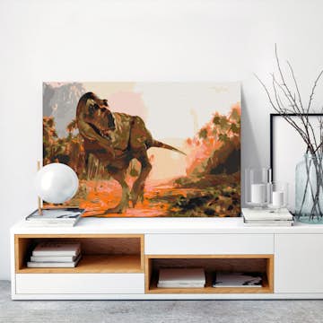 Gör-det-själv Målningar Arkiio Dangerous Dinosaur