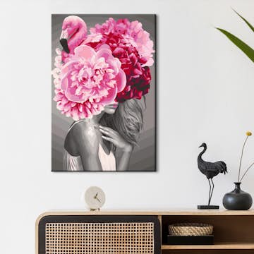 Gör-det-själv Målningar Arkiio Flamingo Girl