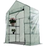 Växthus Metalcraft 1,04 kvm Grön Rektangulärt