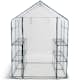 Plastväxthus Metalcraft 8 hyllor Transparent