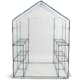 Plastväxthus Metalcraft 8 hyllor Transparent