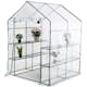 Plastväxthus Metalcraft 8 hyllor Transparent