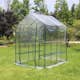 Plastväxthus Metalcraft 8 hyllor Transparent