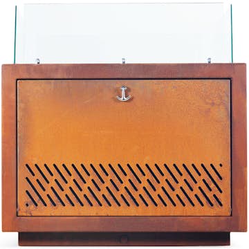 Eldstad Lyfco Vilhelmina Cortenstål