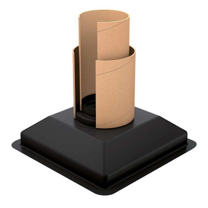 Formfot Formelit till Gjutrör 150/190 mm