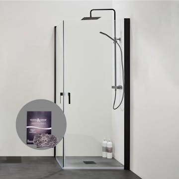 Duschpaket Hafa Duschhörn Igloo Pro med Kristallboll Clean & Shine