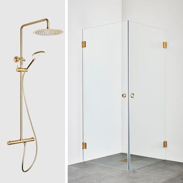 Duschpaket Hafa Duschhörn Infinity med Takduschset Fine