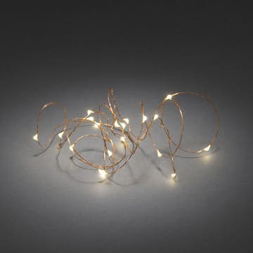 Ljusslinga Gnosjö Konstsmide Micro-LED med Timer