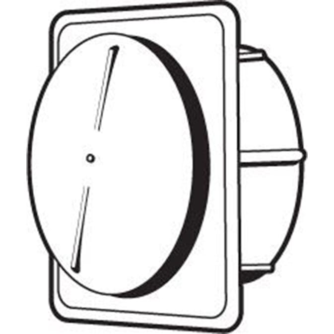 Tallriksventil Leif Arvidsson Rund Ram 282-160