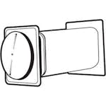 Blockventil Leif Arvidsson Flexi Med Rektangulär Kanal 274-6