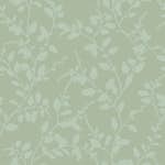 Tapet ESTAhome Små Blad Grön