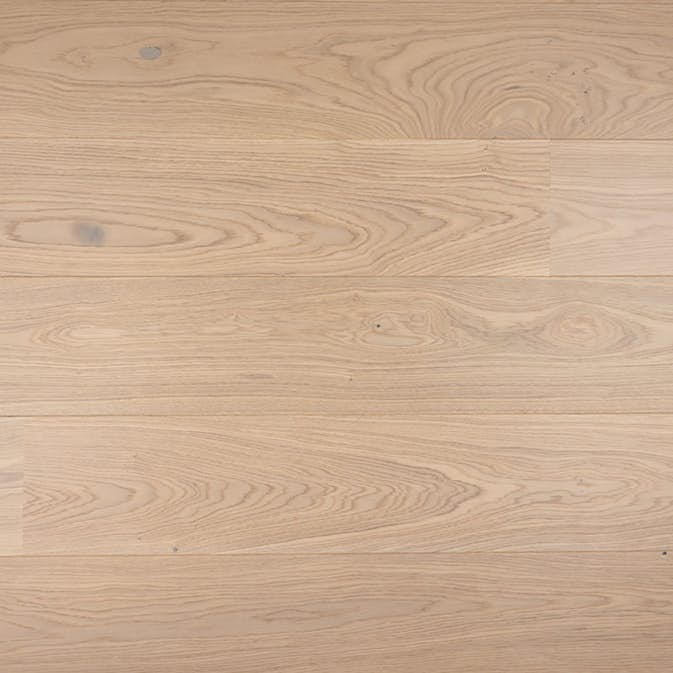 Parkettgolv Moland Aston Plank EK Classic Uv Mattlack Vit