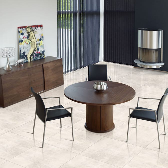 Klinker Netto Ceramika Cemento Siena Light Grey Lappato 60x60 cm