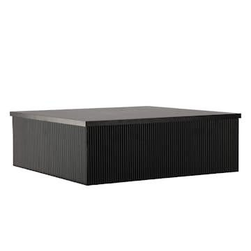 Soffbord Venture Home Lenox Svart Rektangulärt Vardagsrumsbord